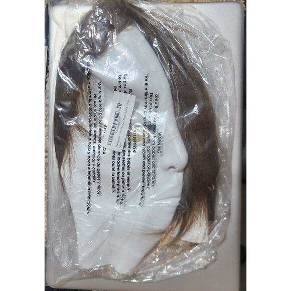 1978 Halloween Michael Myers with Hair, Classic White Face Mask for Halloween - Picture 8 of 8